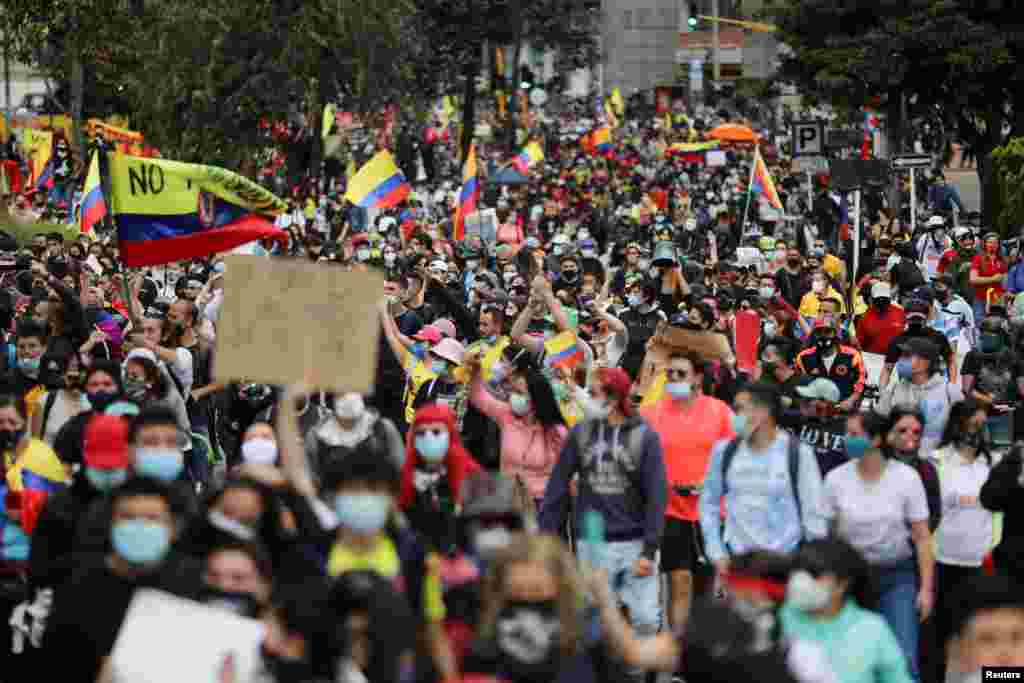 El comité del paro en Colombia convocó este lunes a nuevas manifestaciones en contra de varias políticas del Gobierno colombiano.