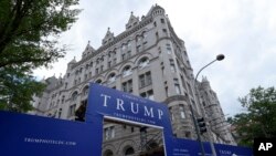 The new Trump hotel in Washington, D.C.