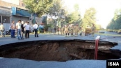 فرونشست زمین در تهران، عکس از آرشیو