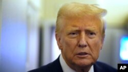 دونالد ترامپ، رئیس‌جمهوری آمریکا.