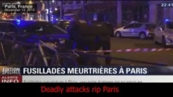 Deadly Attacks Rip Paris