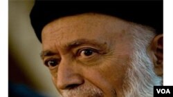 Burhanuddin Rabbani, ex presidente afgano, es el director del nuevo consejo para la paz.