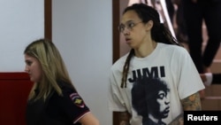 Američka košarkašica u sudu blizu Moskve (Foto: REUTERS/Evgenia Novozhenina)