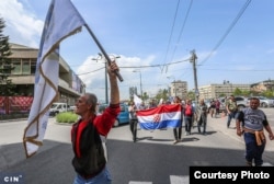 Bivši borci Armije BiH i HVO-a mjesecima traže od vlasti ispunjenje tri zahtjeva. (Foto: CIN)