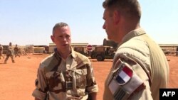 Les forces de l’armée française de l’opération anti-terroriste Barkhane, au Mali, le 1er novembre 2017. (Photo AFP)