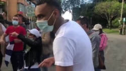 “Libertad”: El llamado de decenas de cubanos en Colombia