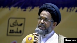 El ministro de inteligencia de Irán, Mahmoud Alavi, en una foto de 2016.