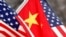 美中國旗