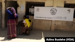 Assembleia de voto em Nampula. Moçambique realizou eleições autárquicas a 10 de Outubro 2018