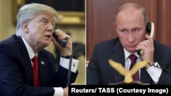 Predsednici SAD i Rusije, Donald Tramp i Vladimir Putin