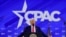 El presidente de Estados Unidos, Donald Trump, habla en la reunión anual de la Conferencia de Acción Política Conservadora (CPAC) en National Harbor, Maryland, Estados Unidos, el 22 de febrero de 2025