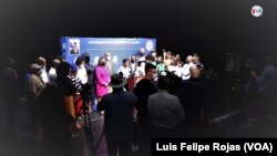 Conferencia de prensa convocada por la congresista demócrata por Florida, Frederica Wilson, el 23 de septiembre de 2021 en Miami, Florida, EE. UU.