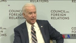 Байден поділився своїм досвідом переговорів у Києві. Відео