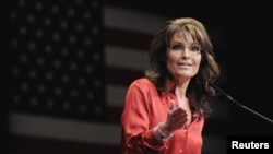 Bivša guvernerka Aljaske Sara Pejlin na konferenciji u Vašingtonu 2012. (REUTERS/Jonathan Ernst)