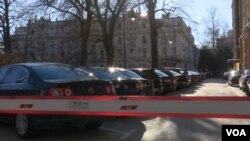 Vozni park ispred Predsjedništva BiH