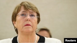 Michele Bachelet dijo el miércoles 20 de marzo de 2019 en su discurso en la ONU que las sanciones al gobierno en disputa Nicolás Maduro pueden empeorar la crisis que vive Venezuela.