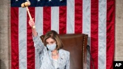 Nancy Pelosi, presidente da Câmara dos Representantes, 3 janeiro 2021