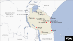 Ramani ya Tanzania