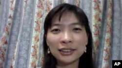 អ្នក​នាង ទា ស៊ាងហួង និស្សិត​ខ្មែរ​ម្នាក់​នៅ​ប្រទេស​ជប៉ុន ផ្តល់​បទ​សម្ភាសន៍​ជាមួយ​វីអូអេ តាម​ប្រព័ន្ទ Skype អំពី​​ចំណាប់​អារម្មណ៍​ផ្ទាល់​ខ្លួន​ចំពោះ​ខួប​មួយ​ឆ្នាំ​នៃ​ការ​រញ្ជួយ​ផែនដី​និង​រលក​យក្ស​ស៊ូណាមិ​​ដ៏​មហន្តរាយ​នៅ​ប្រទេស​ជប៉ុន​កាល​ពី​ថ្ងៃ​ទី​១១​ខែ​មី