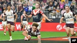 巴布亞新畿內亞將從2028年起加入澳大利亞國家美式足球聯盟比賽；該聯盟今年開幕賽移師美國拉斯維加斯，展現進軍海外企圖心。 (美聯社：2024年3月2日)