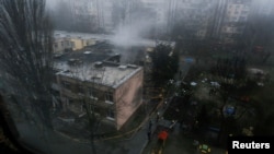 Официјални лица претходно соопштија дека бројот на загинати во несреќата во предградие на Киев е 18 лица, меѓу кои и деца