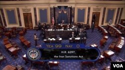 美國國會參議院批准延長伊朗制裁法
