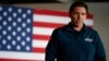 Imagen de archivo del gobernador de Florida, Ron DeSantis, hablando en un evento de campaña "Never Back Down" en Newton.