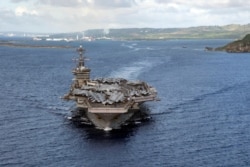 Tàu sân bay Mỹ USS Theodore Roosevelt, ảnh chụp hôm 4/6/2020