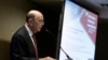 El secretario de Comercio de EE.UU., Wilbur Ross, esbozó los planes para Venezuela durante la Conferencia Internacional por la Democracia en Venezuela celebrada en Lima, Perú, el martes 6 de agosto de 2019.