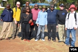 People with albinism pose with campaigners for their rights in the capital of Lilongwe, Malawi, in early 2016 before the start of street protests against recent attacks. Albinos are targeted because of the false belief that their body parts have powers to increase wealth.