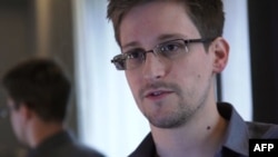 Edward Snowden, who has been working at the National Security Agency for the past four years, speaking during an interview with The Guardian newspaper at an undisclosed location in Hong Kong, June 6, 2013.