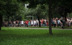 Banjalučki šetači, 24.06.2012., Banja Luka (Foto: Inicijativa 'Spasimo Picin park)