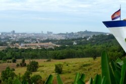 This photo taken on December 13, 2018 shows a general view of Sihanoukville, the coastal capital of Preah Sihanouk province. (AFP photo)
