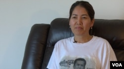 Ly Phallin, 44 years old, is a Cambodian American citizen in Lowell, Massachusetts, on August 3, 2016. (VOA Khmer)