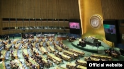 Predsjednik Crne Gore Milo Đukanović govori u Generalnoj skupštini Ujedinjenih nacija (Foto: Predsjednik.me)