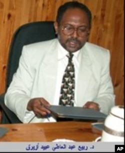 Dr. Rabie Abdelati Obeid is a prominent member of Sudan's dominant National Congress Party (NCP)