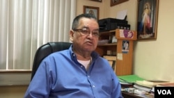 Subprocurador para la defensa de los derechos humanos de Nicaragua, Adolfo Jarquín Ortel. Foto: Daliana Ocaña - VOA.