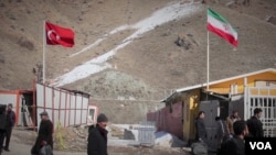 Alayên Tirkiyê û Iranê li sînorê hevbeş