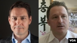 Michael Kovrig and Michael Spavor