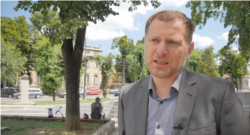 Dragiša Mijačić, koordinator Nacionalnog konventa o EU za Poglavlje 35 (Foto: VOA/Rade Ranković)