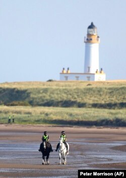 поліція патрулює маєток Трампа в Шотландії