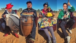 Warga keturunan Hispanik di AS memperingati Bulan Warisan Hispanik dengan pertunjukan budaya (foto: dok).