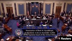 Glasanje u Senatu o nominaciji sudije Kavanoa