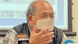 香港民意研究所副行政總裁鍾劍華 (美國之音 湯惠芸)