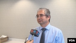 美國維吾爾協會副主席伊利夏提（Ilshat Hassan）