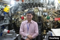 台灣全球防衛雜誌編輯陳國銘。 （陳國銘提供）