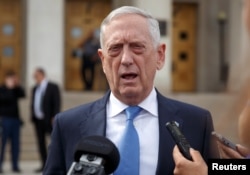 Secretario de Defensa de EE.UU., Jim Mattis. Foto de archivo.