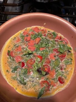 Telor Sosis Ayam Sayur kreasi Fetty Shahab (dok: Fetty Shahab)