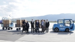 Respiratori nakon dostavljanja u Sarajevu. Izvor: Vlada Federacije