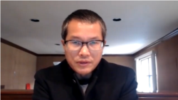 中共中央黨校《學習時報》前副編審鄧聿文。（照片取自自媒體“聿文視界”YouTube截屏）